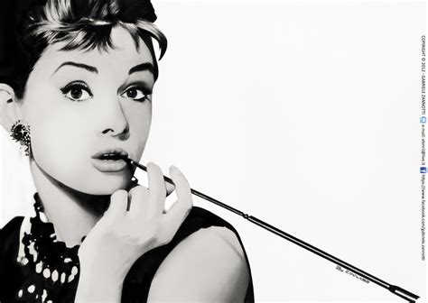Audrey Hepburn (2013) by gabrielezannotti on DeviantArt