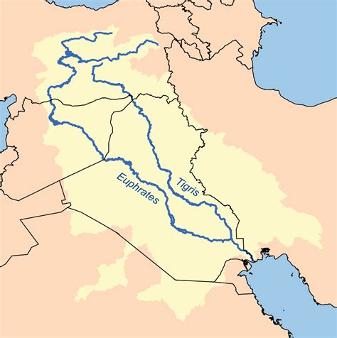 Tigris–Euphrates river system - Wikipedia