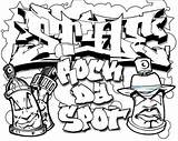 Graffiti Coloring Pages To Print  Home sketch template