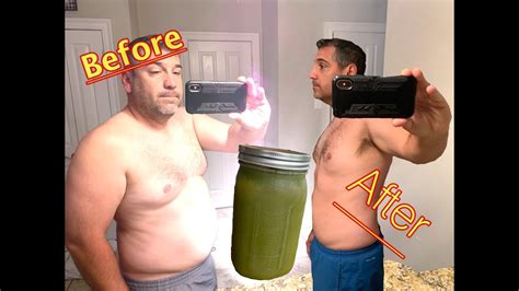 Before and After 21 Days of Juice Fasting - Juice Fast