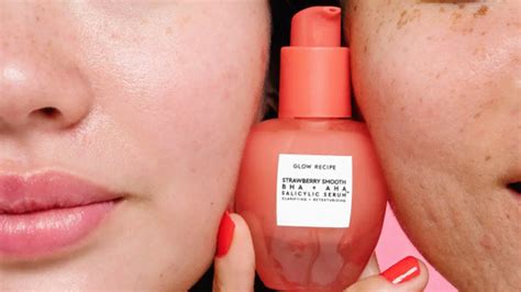 Glow Recipe Strawberry Serum Smooth BHA + AHA Salicylic Serum Review 2022 | Glamour UK