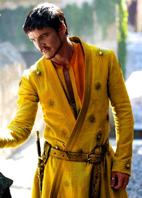 Pedro Pascal as Oberyn Martell. I have never more perfect casting than ...