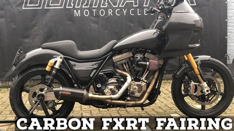 Carbon FXRT Fairing FXR Club Style Harley Davidson Ohlins Suspension ...