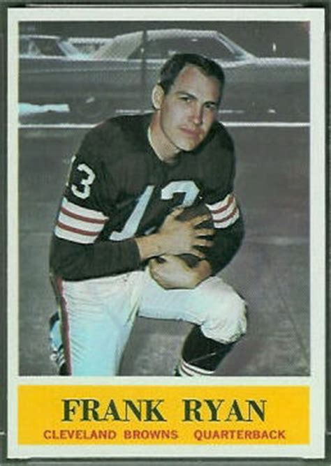 1964 Philadelphia Football Card #38: Frank Ryan