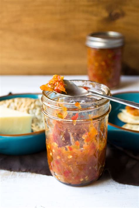 A chilli chutney that is sweet and mild. Perfect with cheese or on a ...