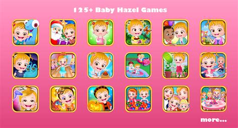 Educational And kids-friendly Baby Hazel Games - Baby Hazel