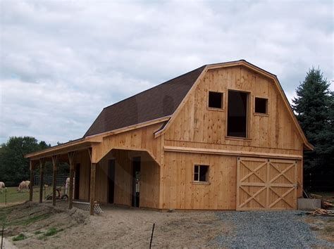 No Overhang Pole Barn Ventilation - barn red color schemes