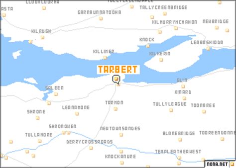 Tarbert (Ireland) map - nona.net