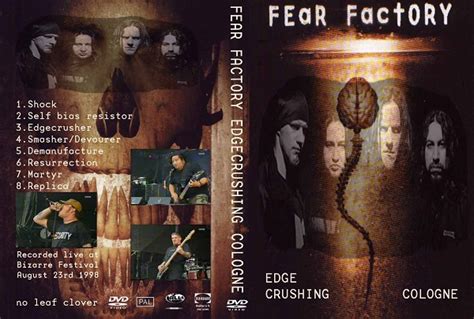 Fear Factory - Live Hamburg 1998+Live Bizarre 2001DVD - The World's ...