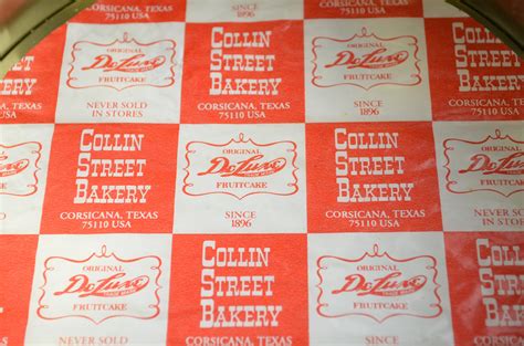 Collin Street Bakery 100 Years Delux Fruit Cake Tin - 7.125" Wide