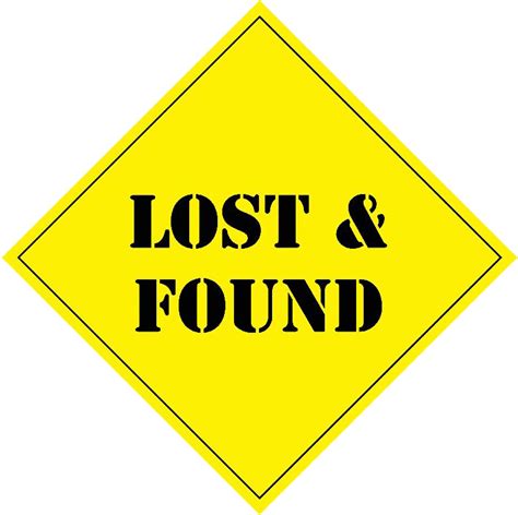 Lost And Found Clipart - Full Size Clipart (#3625974) - PinClipart