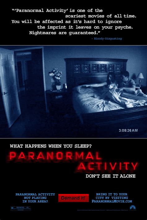 Paranormal Activity (2009) - Posters — The Movie Database (TMDb)