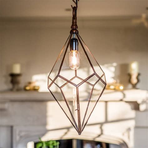 Diamond Pendant Light By Marquis & Dawe | notonthehighstreet.com