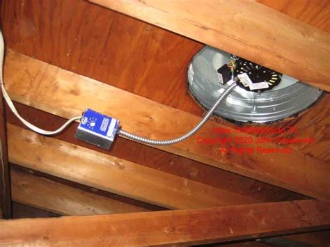 How To Wire An Attic Fan