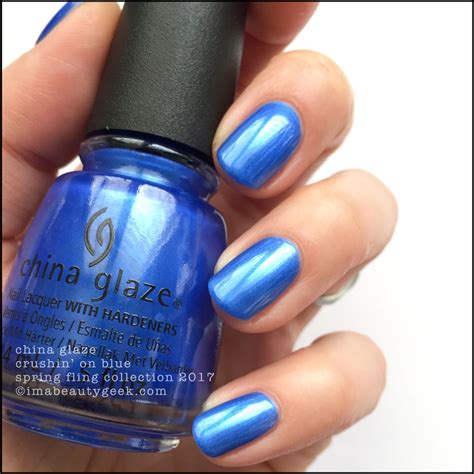China Glaze Crushin’ on Blue – Spring Fling Collection 2017 Latest Nail Colours, China Glaze ...