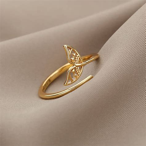 Tail of a Mermaid Ring | Diseños de anillos de oro, Anillos de moda ...