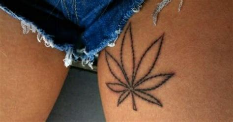 10 Classy Pot-Friendly Tattoos That Will Make Every Day Feel Like 420 — PHOTOS