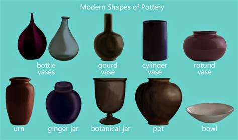 Jess The Miscellaneous: Pottery and Vase Shapes