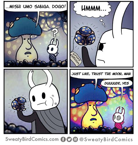 Had to make this comic after completing Hollow Knight Hollow Night, Baby Bug, Hollow Art, Great ...