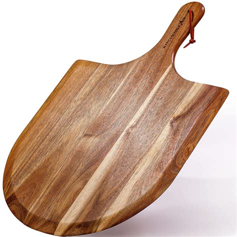 Buy Acacia Wood Pizza Peel 16 inch Extra Large - Wooden Pizza Board ...