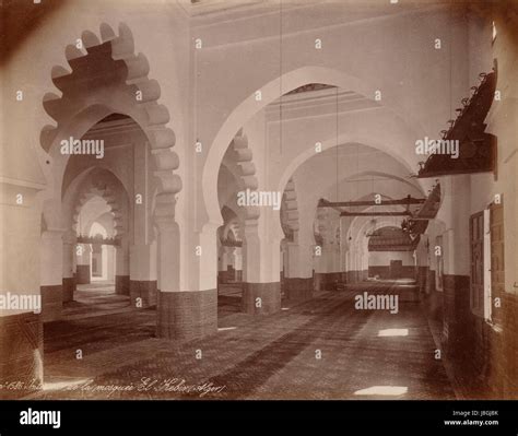 Interior of Grand mosque Stock Photo - Alamy