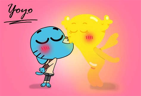 Gumball kiss Penny by Cholnatree on DeviantArt | The amazing world of gumball, Gumball, Cartoon ...