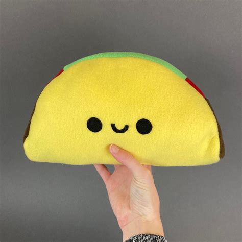 Taco Plushie - Etsy