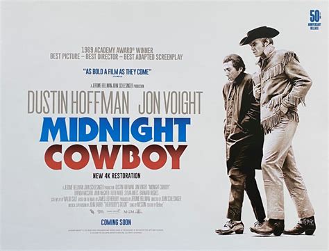 Original Midnight Cowboy Movie Poster - Jon Voight - Dustin Hoffman