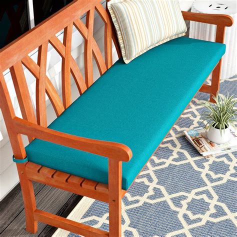 Indoor/Outdoor Bench Cushion Kitchen Chair Cushions, Patio Furniture Cushions, Outdoor Chair ...