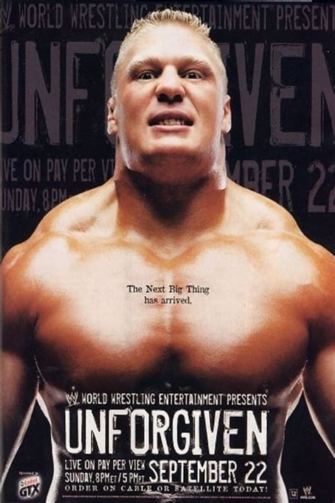 WWE Unforgiven 2002 (2002) — The Movie Database (TMDb)