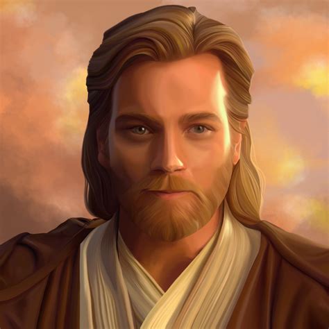 Space Jesus Mullet King - Obi-Wan Kenobi by Artistelowkey on DeviantArt