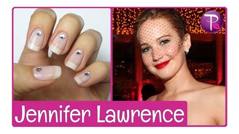 My Jennifer Lawrence Nails - HannahRoxNails (+playlist) | Nails, Sparkle nails, How to do nails