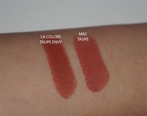 MAC Taupe Lipstick Dupes - All In The Blush Wet Wild Lipstick, Mac ...