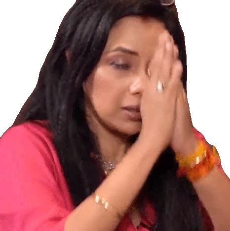 Praying Rupali Ganguly Sticker – Praying Rupali ganguly Pinkvilla ...