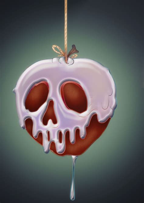 Snow White Poison Apple Drawing - Drawing Word Searches