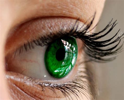 Emerald Green Eyes Anime