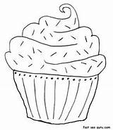 Muffins Coloring Page  Home sketch template