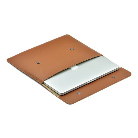 Leather Laptop Sleeve 13 Inch Brown - Trendy Store Pakistan