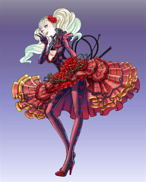 Anne Takamaki as Carmen, Persona 5 Persona 5 Ann, Persona Five, Character Art, Character Design ...