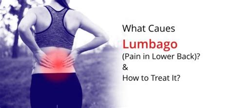 What is Lumbago? Causes, Symptoms and How Is It Treated