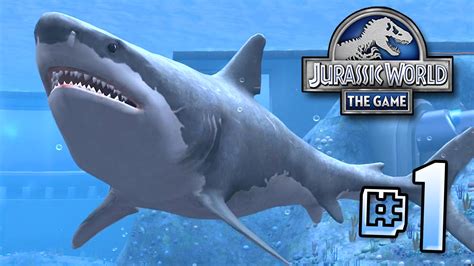 The Biggest Shark EVER Megalodon!! || Jurassic World - Lagoon Series - Ep 1 HD - YouTube