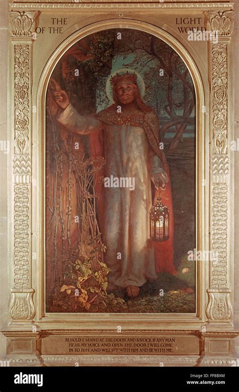 Holman hunt the light of the world hi-res stock photography and images - Alamy