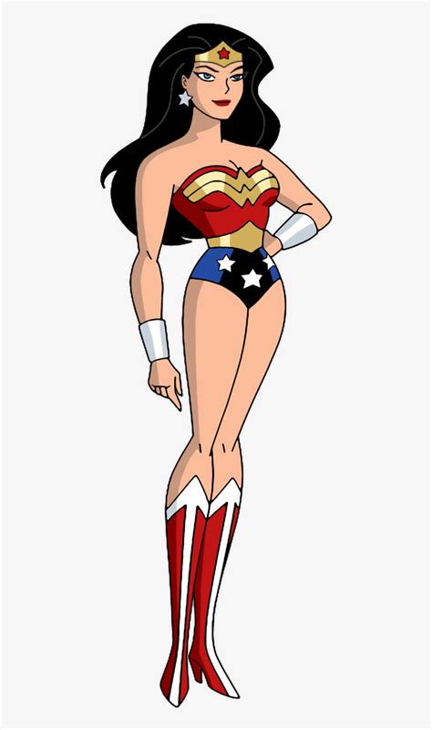 Wonder Woman - Wonder Woman Justice League Animated Series, HD Png ...