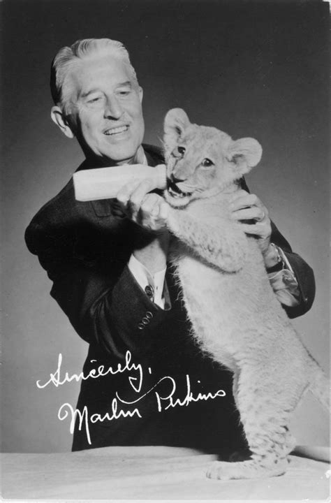 Zoologist and TV host of "Wild Kingdom" Marlin Perkins. | St louis zoo ...