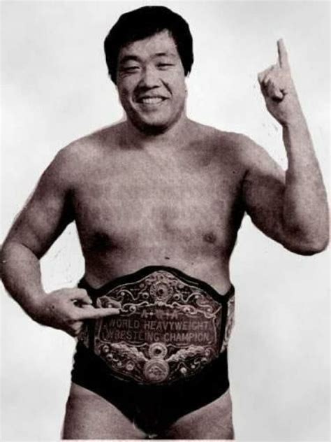 AWA Heavyweight Champ Jumbo Tsuruta | Campeones