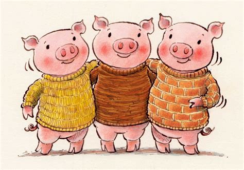 Three Little Pigs Wallpaper