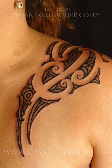 SHANE TATTOOS: Maori Female Tattoo