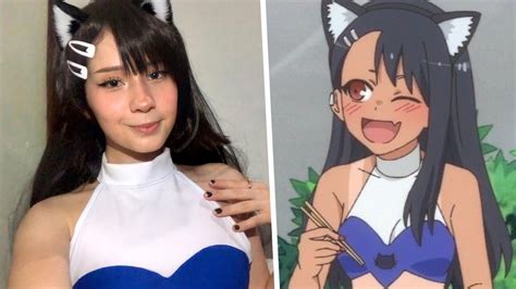 Nagatoro revives her flirtatious kitty outfit with this cosplay ...