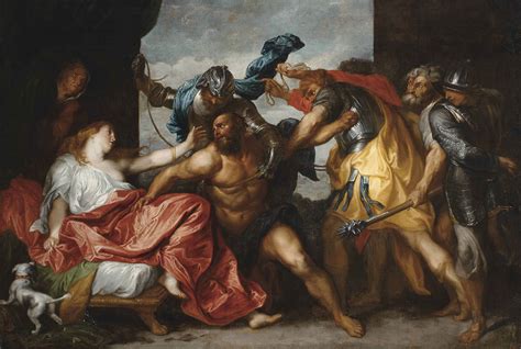 After Sir Anthony van Dyck, 17th Century , Samson and Delilah | Christie's