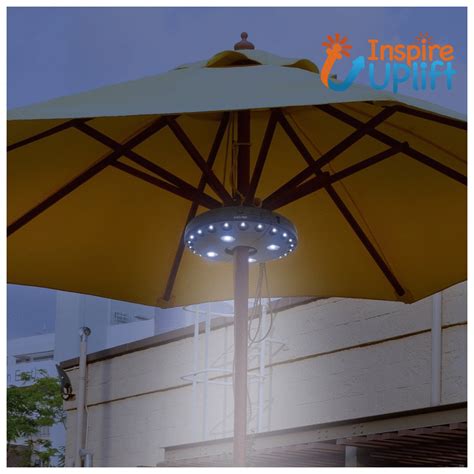 Patio Umbrella Light | Umbrella lights, Patio umbrella, Patio umbrella lights